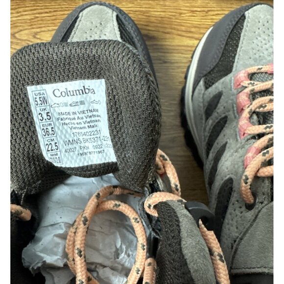 Columbia Crestwood Mid Waterproof Boots - Cordovan/Mud - Size Women's 5.5 Wide - Picture 7 of 10